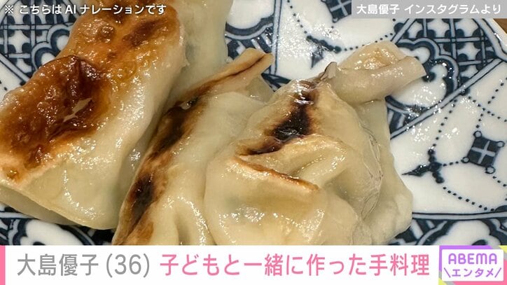 子どもと一緒に作った手料理