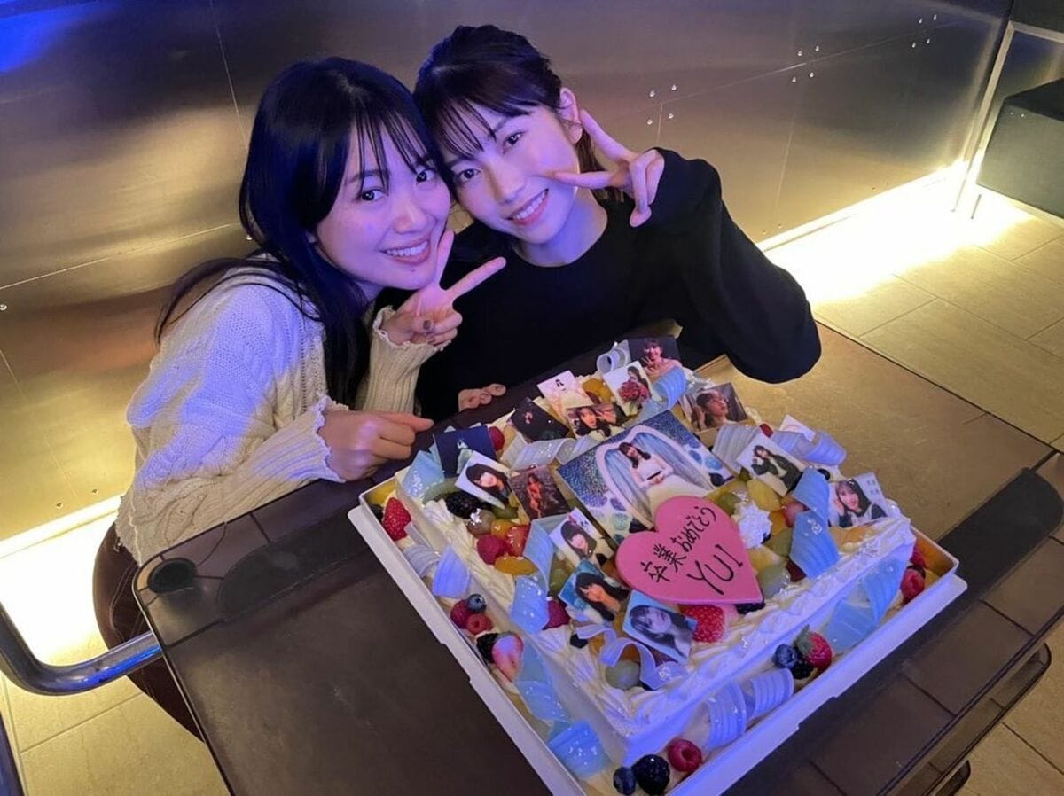 横山由依、北原里英との“卒業報告2ショット”を公開「私の青春