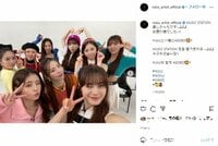 「ビジュ大爆発」「可愛すぎて絶叫」NiziUのMステ衣装を着たメンバー全員の集合ショットにファン悶絶