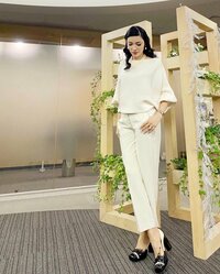 AHN MIKA『ZARAのウィンターホワイトコーデ!』