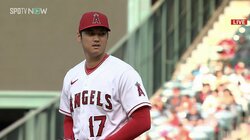 大谷翔平、2年連続「2ケタ勝利＆2ケタ本塁打」へ1回を無失点ピッチング　前回登板は右手痙攣で4回降板