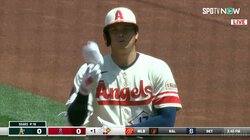 打って投げて走る！大谷翔平、初回から全力疾走・内野安打「大谷爆速」「休みなしで連勤してる人の動きとは思えない」