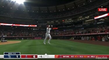 大谷翔平 初ホームラン10