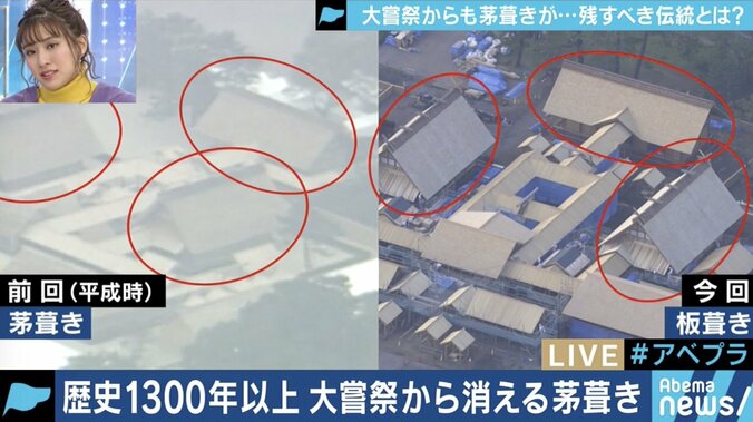 「次回は必ず茅葺きに…」大嘗祭で使用される建物、優先されるべきは“建設費の節約”か“日本古来の伝統”か 2枚目