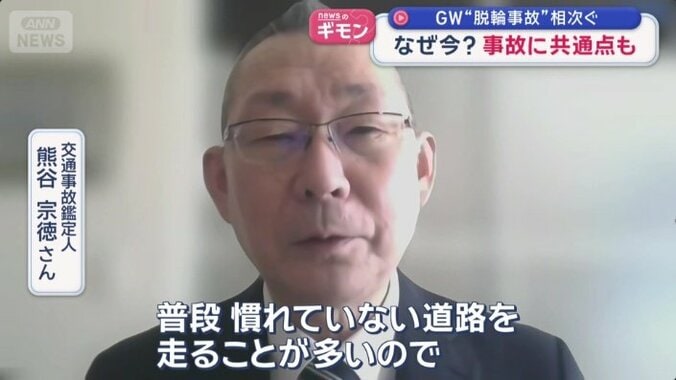 交通事故鑑定人　熊谷宗徳さん