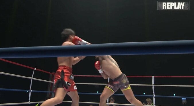 「なんだあのパンチ！ あれで倒れる？」魔裟斗、戦慄の“一撃”にドン引き 重量級の一戦で試合開始早々に会場騒然 3枚目