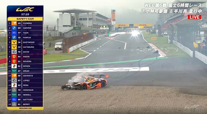 【写真・画像】ルマンVから母国凱旋！ WEC富士・トヨタは5位＆8位で残り2時間 7号車浮上もまさかの接触…雨で波乱含みの終盤戦へ　1枚目