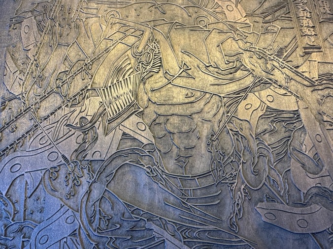 劇場版『チェンソーマン レゼ篇』の浮世絵木版画が3月27日より全世界同時発売！伝統技術と融合 5枚目