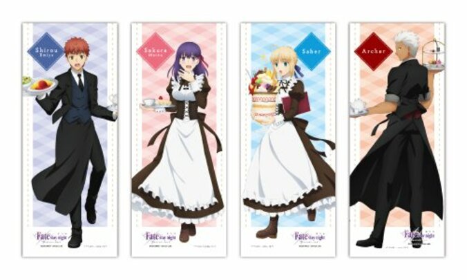 劇場版「Fate/stay night [HF]」×アニメイトカフェ　コラボメニュー＆描き下ろしイラスト使用の限定グッズを公開 3枚目