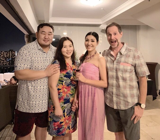 アンミカ、ハワイで神田うの&朝青龍氏らとBBQパーティー「様々な出会いが楽しみです」 2枚目