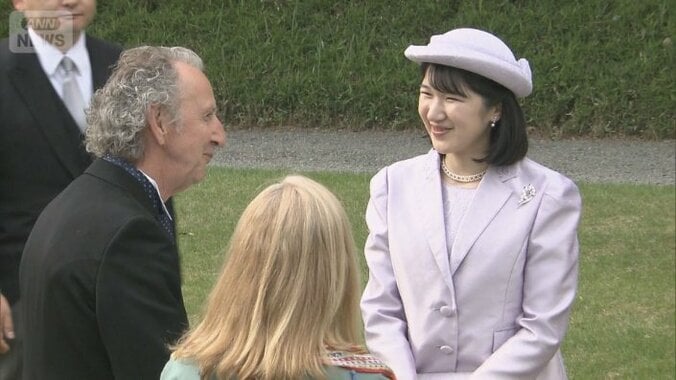【春の園遊会】愛子さま 光に映える淡いラベンダーの装い　耳元にはパール輝く　引退表明の｢りくりゅう｣ペア、野沢雅子さんらと笑顔でご懇談【写真特集】 6枚目