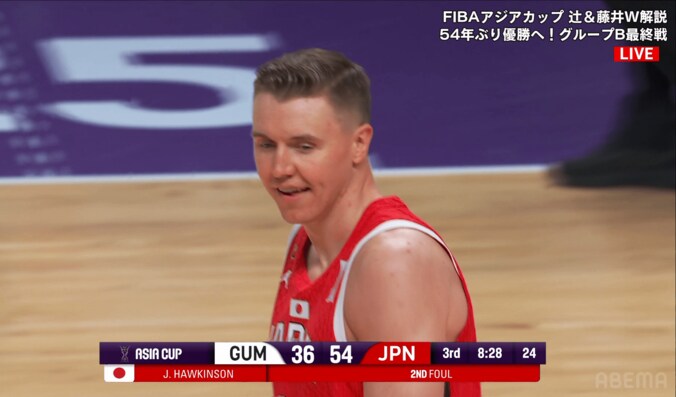 「えっ、うそ！？」“疑惑の判定”にバスケ日本代表主将が困惑…「中東の笛」「これがFIBA基準？」解説＆ファンも騒然 3枚目