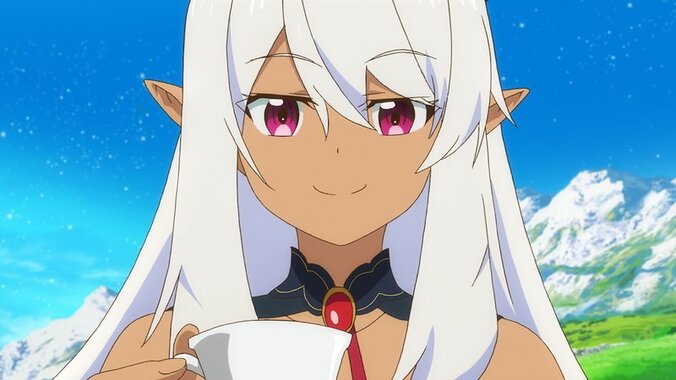 アニメ「スライム倒して300年」第3話先行カット＆あらすじ公開！美少女エルフを匿うアズサだが… 8枚目