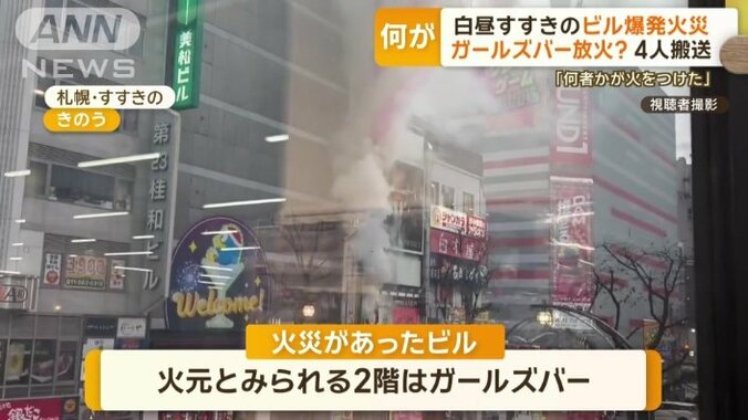 すすきのビル爆発火災