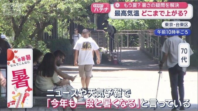 気温はどこまで上がる？