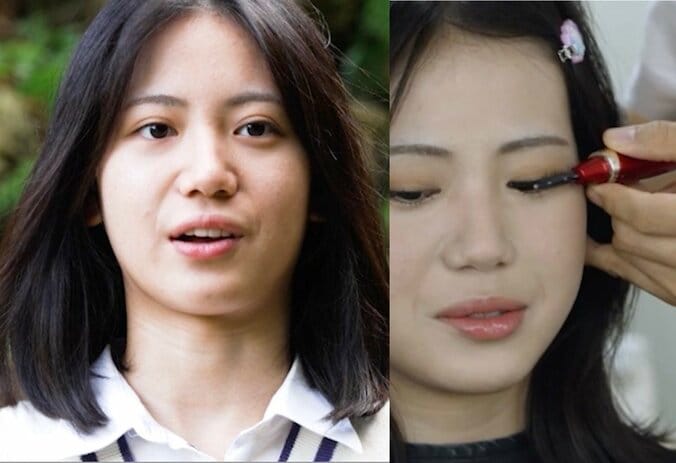 【写真・画像】普通の高校生だった18歳候補生が“別人級”に変身「すごい速さで綺麗になってる！」K-POPのプロによるメイクと衣装で大変身、垢抜けに指原も驚き「すごい！」　1枚目