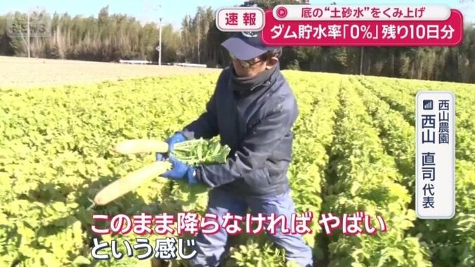 「このまま降らなければやばい」