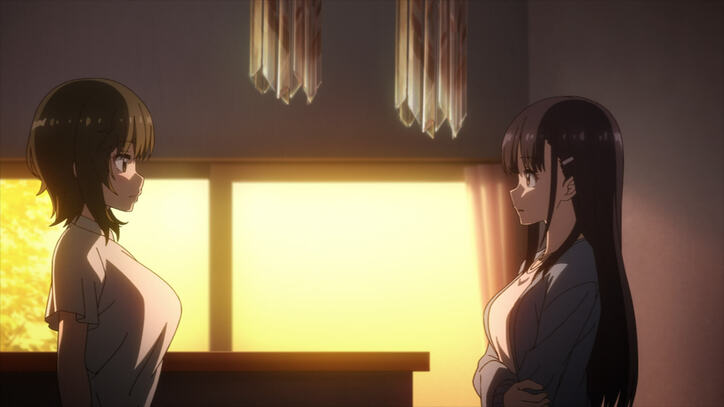 アニメ「継母の連れ子が元カノだった」いさなの洋服を買いに行く結女たち…第8話先行カット&あらすじ公開