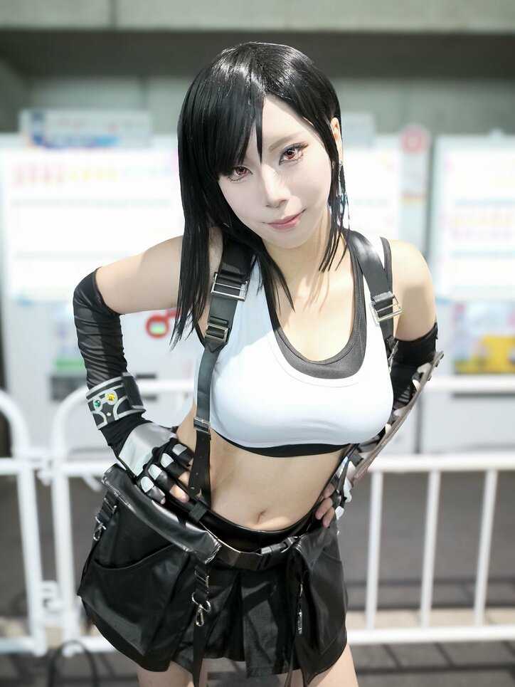 【写真・画像】『ファイナルファンタジーVII』ティファ・ロックハートコスプレ　4枚目