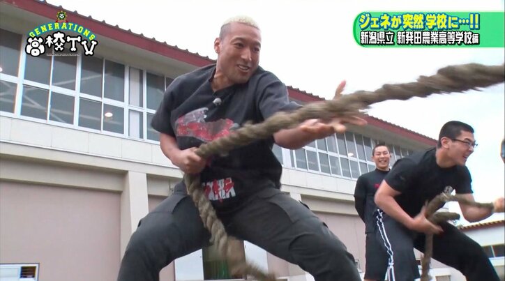 関口メンディー、高校 柔道部と対決 その結果は…