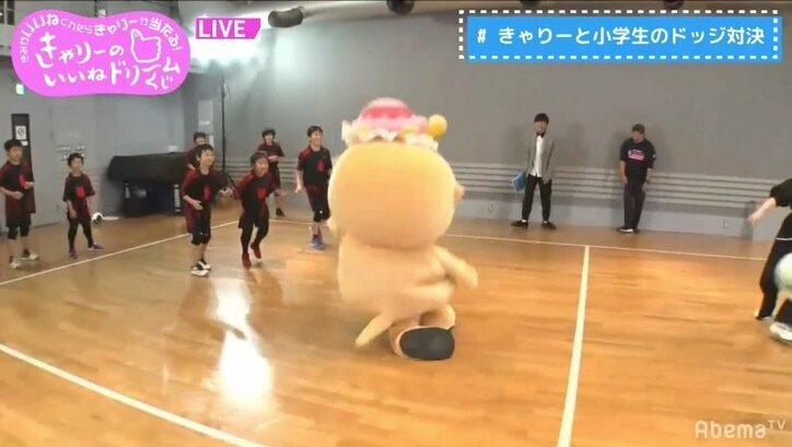 ちぃたん☆頭の”カメちゃん”ズリ落ちまくり、10回の落下にきゃりーが助言「縫ったほうがいいよ」