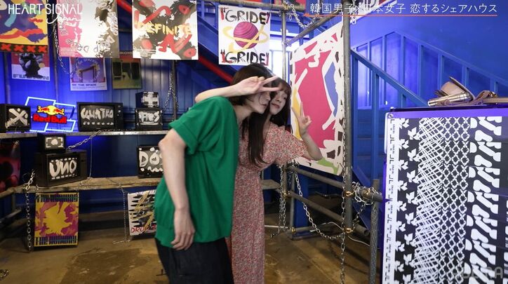 イケメンCEOと年上美人モデルの“過激”プリクラに「ええ！キス！？」スタジオ大興奮『HEART SIGNAL JAPAN』第7話