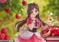 『アイドルマスター シンデレラガールズ』より、「辻野あかり」をりんごカラーがちりばめられた衣装にてフィギュア化 