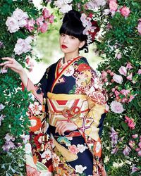 「可愛すぎ！お姫様みたい」「美でしかなさすぎて」Hinaの振袖姿にファン絶賛