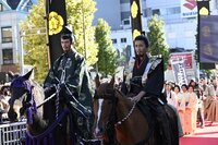 “信長”木村拓哉、伊藤英明と「ぎふ信長まつり」参戦「皆の者、出陣じゃ！」
