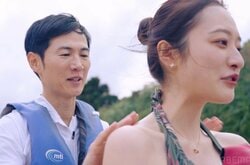 石丸伸二、ミス東大美女の背中に日焼け止めを塗り…「人生で初めてです」ひろゆきが驚き「今まで彼女いなかったの？」