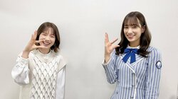 日向坂46・佐々木久美＆テレ朝・弘中綾香アナが“ひらがなポーズ”で２ショット