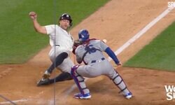 何やってんだよ！ ヤ軍スタントンの走塁が物議「なぜ走った」 無念の“本塁憤死”で「遅すぎやろ」「コーチが止めなきゃ」