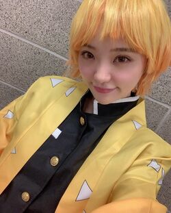 サイバージャパンダンサーズ・KOZUE 「鬼滅の刃」我妻善逸のコスプレに反響「イケメン」「メッチャかわいい」