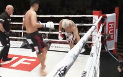 極真王者のローがヤバすぎる…地下格出身のBDファイターの足を粉砕！ 衝撃TKOに「止めてあげて」「もうタオルを」悲痛な声