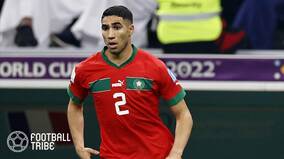 モロッコ代表の躍進支えたハキミが心境を吐露「僕たちは全てを捧げた」