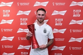 均衡を破る先制弾でアルゼンチンの勝利に貢献…マック・アリスター「以前の僕らに戻った」