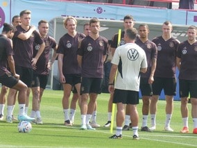 ドイツ代表の“要塞”に潜入取材！ ミュラー、リュディガーが全体練習に合流。会見で語られた森保Jの印象