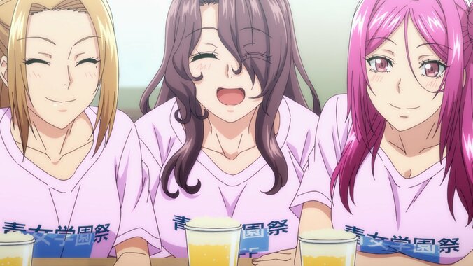 [Photos/Images] Drinking Party with a Trio of Girls Set Up! Anime 