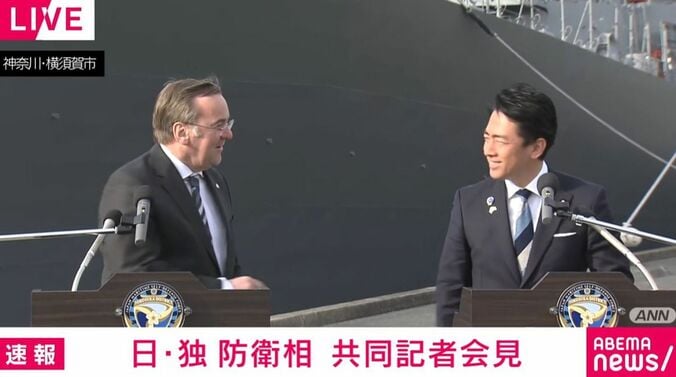 小泉防衛大臣とドイツのピストリウス国防大臣