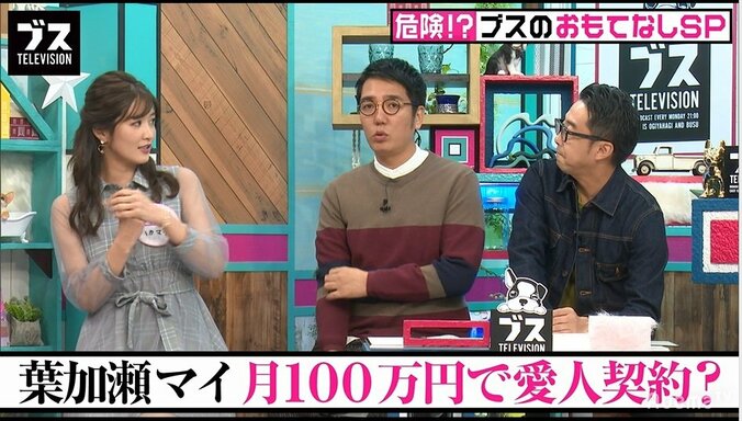 葉加瀬マイ、愛人契約を持ちかけられる「本番なしで100万円」 3枚目