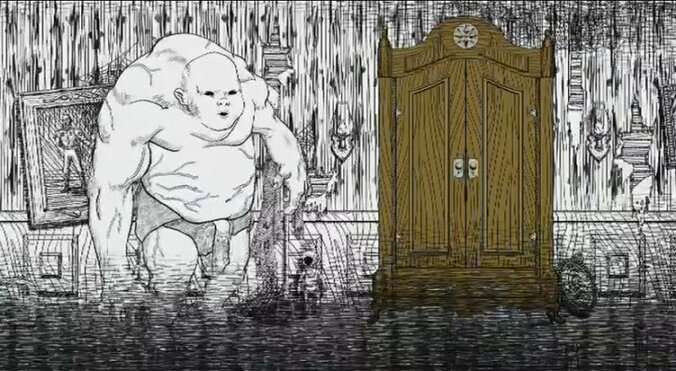 鉛筆画で紡がれる悪夢！精神病で苦しんだ実体験を基にしたダウナーなホラーゲーム 14枚目