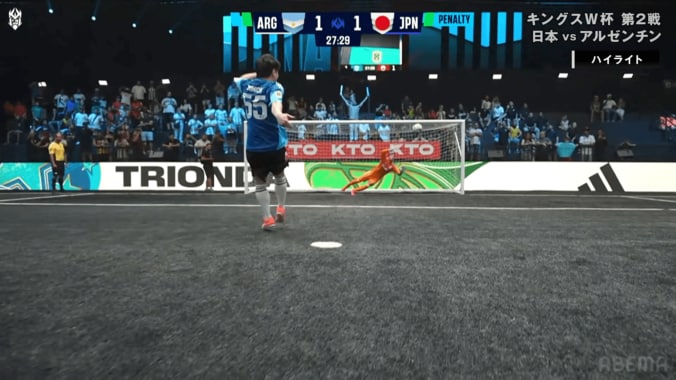 「悔しすぎてムカつく」“素人のおっちゃん”が痛恨のPK失敗…日本代表がアルゼンチン戦で黒星＆キングスW杯敗退危機「俺が決めたら勝てた」 3枚目