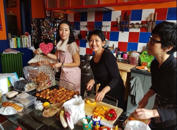 中村江里子、誕生日パーティーで浴槽にシャンパン「バスタブに氷をたくさん入れて」 2枚目