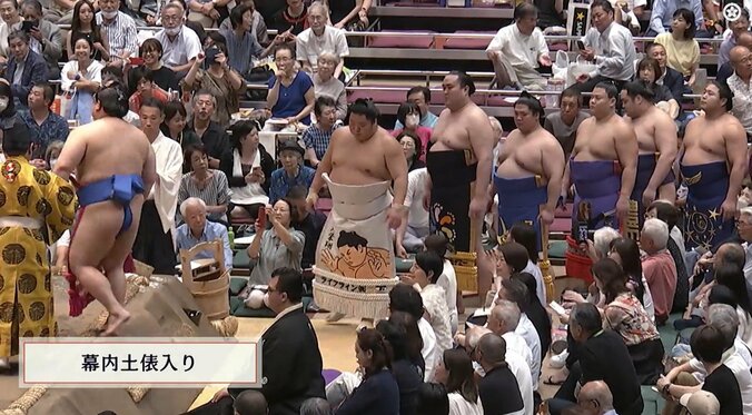 大栄翔にそっくりの化粧まわし