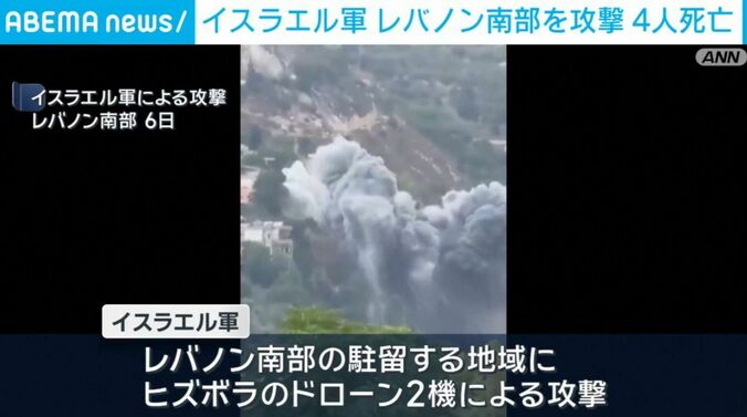 イスラエル軍による攻撃
