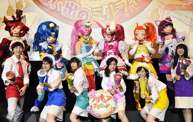 美山加恋、福原遥、水瀬いのりの想い出スイーツは？  『映画キラキラ☆プリキュアアラモード』舞台挨拶 9枚目