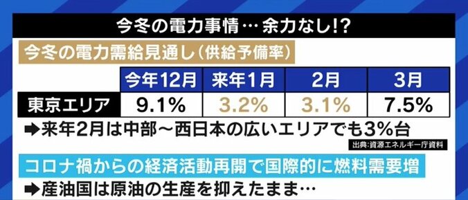 この冬、首都圏では電力危機の可能性も?…脱石炭と脱原発、目標達成は本当に可能なのか 14枚目