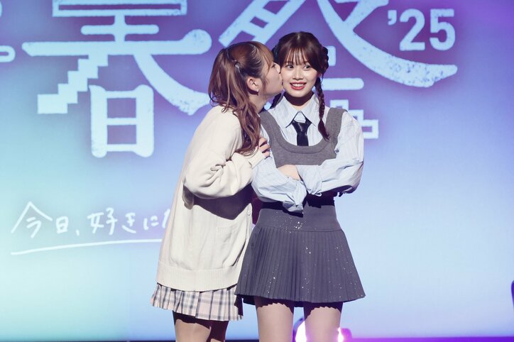 【写真・画像】希空（のあ）、ステージでほっぺキス！次の『今日好き』参加に意欲も「出たいな〜って思っています」　5枚目