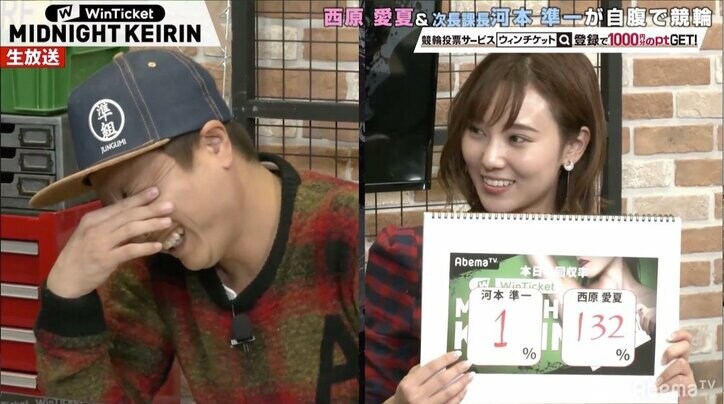 睡眠不足の次長課長・河本に追い討ち……番組史上初の回収率に「そんなのないだろ！」／ミッドナイト競輪