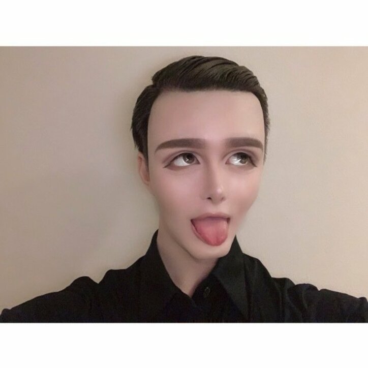 Matt、舌を出しておどけた“変顔”を公開「貴重」「お茶目なお写真！」の声